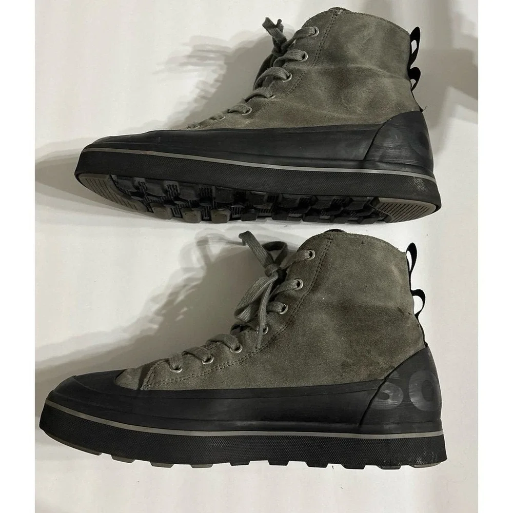 Sorel Men's Cheyanne Metro II (sz. 9.5) Gray waterproof Boots Sneakers